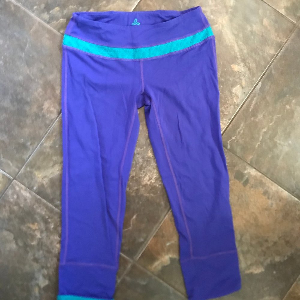 Prana Cropped Leggings Size Small